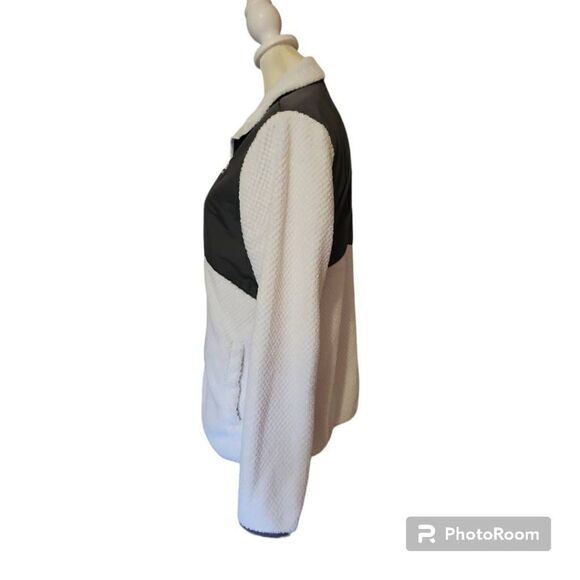 FILA Sport White Fleece Jacket Women's Size Large - Picture 3 of 8